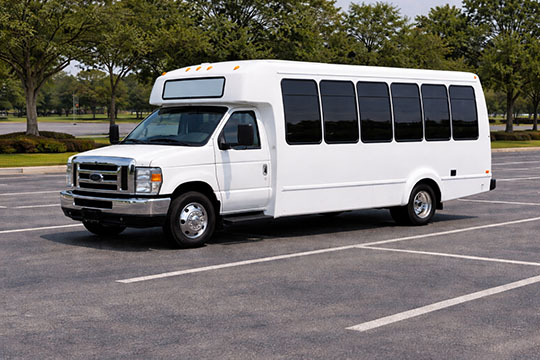 20-passenger mini coach available for charter in New Orleans, LA